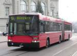 bern Bern Mobil - Hess-Volvo Gelenkbus Nr.272 BE 572272 eingeteilt auf der Linie 19 Blinzern am 03.01.2008