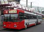 winterthur Mercedes Trolleybus 156 beim Busbahnhof in Winterthur eingeteilt auf der Linie 2 Seen am 01.01.2008
