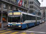 Mercedes Trolleybus Nr.137 eingeteilt ...  Hp. Teutschmann 03.03.2008