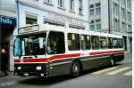 stgallen VBSG St. Gallen Nr. 220/SG 141'220 Saurer/Hess SH 1983; am 4.2.2008 am Bahnhof St. Gallen.