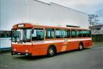 saurer-autobus AOT Amriswil Nr. 8/TG 168'065 Saurer/T�scher 1978 (ex Frommelt, Vaduz); wurde am 4.2.2008 extra f�r den Fotografen aus der Garage genommen!