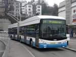 VBZ - Hess-Swisstrolley Nr.155 ...  Hp. Teutschmann 04.03.2008