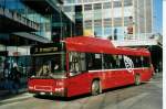 bern Bernmobil Nr. 128/BE 624'128 Volvo 2007; am 16.2.2008 am Bahnhof Bern.