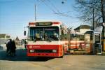 biel-bienne VB Biel Nr. 65 Volvo/R&J 1985; am 16.2.2008 am Bahnhof Nidau.