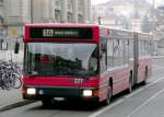 MAN Niederflurbus 1. Generation Bern Mobil - MAN Gelenkbus Nr.227 BE 513227 unterwegs auf der Linie 10 K�niz Schliern am 03.01.2008