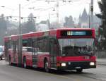 MAN Niederflurbus 1. Generation Bern Mobil - MAN Gelenkbus Nr.229 BE 513229 unterwegs auf der Linie 19 Blinzern am 03.01.2008