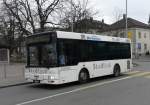wil-sg WilMobil - MAN Kleinbus Nr.223  SG 245703 eingeteilt auf der Linie 704 in Wil am 04.01.2008