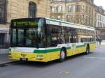 MAN Niederflurbus 2. Generation TN - MAN Bus 224 / NE 32124 bei der Haltestelle Place Pury am 03.01.2008