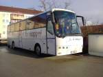 guben Bova der Bustouristik Kehnappel aus dem Seebad Karlshagen (Usedom), Landkreis Ostvorpommern (OVP) Anklam. 14.03.2008 in Guben, Parkplatz Lidl - Sprucker Stra&szlig;e