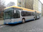 leipzig 26.02.2008, Wagen 327, als Linie 60, End- / Haltestelle 'Lipsiusstra�e'