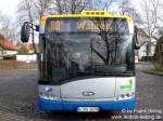 leipzig 09.03.2008, Wagen 78, als Linie 80E, Haltestelle 'Thekla Buswendestelle'
