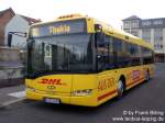 leipzig 09.03.2008, Wagen 80, als Linie 80, Abfahrt-Haltestelle 'Lindenau Bushof'