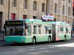 basler-verkehrsbetriebe-bvb BVB - MAN NG 363 Gelenkbus  Nr.787 BS 3287 eingeteilt auf der Linie 50 Euro Ariport bei der Haltestelle vor den SBB/SNCF Bahnhof in Basel am 15.03.2008