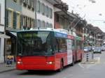 NAW Trolleybus VB Biel - NAW-Hess Swisstrolleybus Nr.87 unterwegs in Nidau eingeteilt auf der Linie 4 nach L�hre/Mauchamp am 08.03.2008
