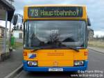 leipzig 11.03.2008, Wagen 324, als Linie 73, Haltestelle 'Baalsdorf, Kirchweg'