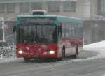 mercedes-benz-o-405-n-niederflur-stadtversion VB Biel - Mercedes O 405 N  Nr.118 unterwegs in der Bahnhofstrasse um 08.35 Uhr am 21.03.2008