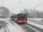 NAW Trolleybus VB Biel - NAW Trolley Nr.85 unterweg nach Nidau um 08.05 Uhr am 21.03.2008
