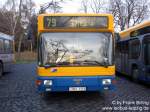 leipzig 20.03.2008, Wagen 179, als Linie 79, Haltestelle 'Thekla Buswendestelle'