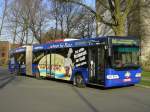 bochum-bogestra Bogestra,Neoplan Gelenkbus,Linie 368 in Wanne Eickel Hbf/Bbf.
(23.03.2008)