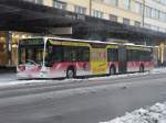 mercedes-benz-o-530-i-citaro BGU - Neuer besitzer des Mercedes Citaro Gelenkbus Nr.32  BE 61024 mit Teilwerbung  ( Vormals ABM ) unterwegs von Biel nach Meinisberg bei der Haltestelle in der Bahnhofstrasse am 19.10.2007