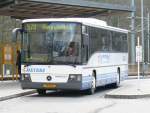 Autocars Meyers Flebour (AM 5511) M.B. Integro der Firma Meyers aus Flebour/Michelau wird in wenigen Minuten die Haltestelle beim Bahnhof von Ettelbr�ck in Richtung Stoltzembourg �ber Vianden verlassen. 23.03.08