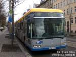 leipzig 20.03.2008, Wagen 349, als Linie 70E, Haltestelle 'Arno-Nitzsche-Stra�e'