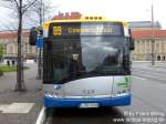 leipzig 21.03.2008, Wagen 104, als Linie 89, Haltestelle 'Goethestra�e' (am Hauptbahnhof) 