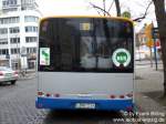 leipzig 21.03.2008, Wagen 104, als Linie 89, Haltestelle 'Connewitz, Kreuz'