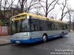 leipzig 21.03.2008, Wagen 104, als Linie 89, Haltestelle 'Connewitz, Kreuz'