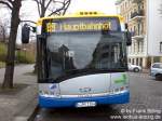 leipzig 21.03.2008, Wagen 104, als Linie 89, Haltestelle 'Connewitz, Kreuz'