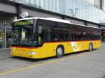Postauto Postauto - Mercedes Citaro TG 158211 eingeteilt auf der Linie 829 bei der Haltestelle vor dem Bahnhof in Frauenfeld am 04.01.2008