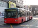 NAW Trolleybus VB-Biel - NAW Gelenk Trolleybus Nr 83 eingeteilt auf der Linie 1  am 24.03.2008