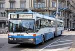 mercedes-benz-o-405-gtz-trolleybus Mercedes-Benz Trolleybus Nr.136 Eingeteillt auf der Line 31 Hegibachplatz am 15.03.08 kurz nach der Haltestelle Bahnhofplatz/HB