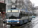 VBZ - Mercedes Trolleybus ...  Hp. Teutschmann 02.04.2008