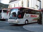 pforzheim Sonntag, 14.1.07.
Diesen Bus habe ich in Imst/�stereich gesichtet. Er kommt vom Reiseunternehmen 'M�ller' aus Pfortzheim.
Hierbei handelt es sich um einen Neoplan