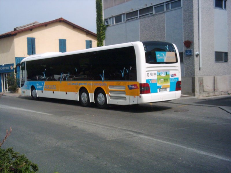 TransVaucluse - MAN Lion's Regio -
Busverbindung nach Avignon in Sdfrankreich.