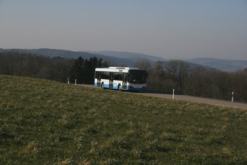 VBG/Andres, Effretikon, Nr. 43 (ZH 313'805, Scania/Hess N94UB, 2004) am 21.2.2007 zwischen Ettenhausen und Kyburg. 
