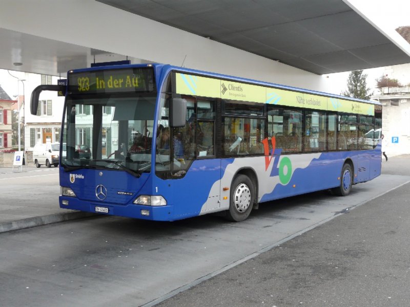 VZO - Mercedes Citaro Bus Nr.1 ZH 41401 unterwegs auf der Linie 923 im Meilen am 29.11.2008