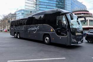 ADL Plaxton Elite/ Volvo B11R, ''Acklams Holidays'', UK.