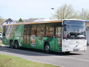 Volvo 8700 der VVR in Sassnitz am 28.04.2024