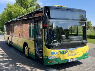 MAN Lion's City der Verkehrsgesellschaft Ludwigslust-Parchim mbH in Plau am See am 02.05.2024