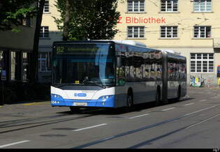 VBZ - Neoplan Nr.554 ZH 730554 unterwegs auf der Linie 62 in Oerlikon am 18.10.2025