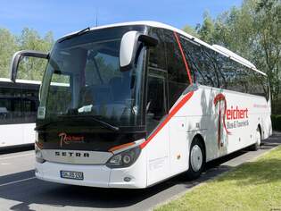 Setra 516 HD von Reichert Bus & Touristik aus Deutschland in Plau am See am 09.05.2024