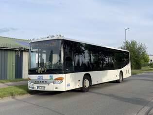 Setra 415 LE Business der MVVG in Malchow am 09.05.2024
