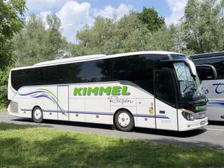Setra 515 HD von Kimmel aus Deutschland in Plau am See am 24.05.2024