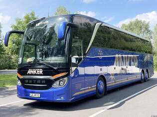 Setra 517 HDH von Anker aus Deutschland in Plau am See am 26.05.2024