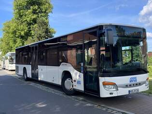 Setra 416 NF der MVVG in Plau am See am 31.05.2024