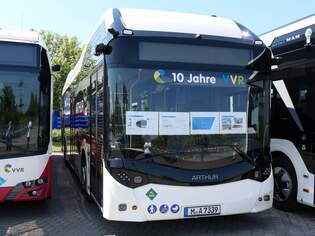 Arthur H2 12m LF Vorfhrwagen zu Gast bei der VVR in Stralsund am 01.06.2024