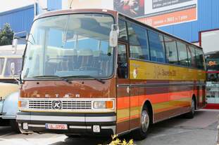 Setra S 215 HD Baujahr 1976, Oldtimer-Bustreffen Sinsheim 01.05.2011