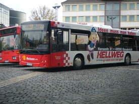 Bus von R&R Reisen in Osnabrck am Haubtbahnhof